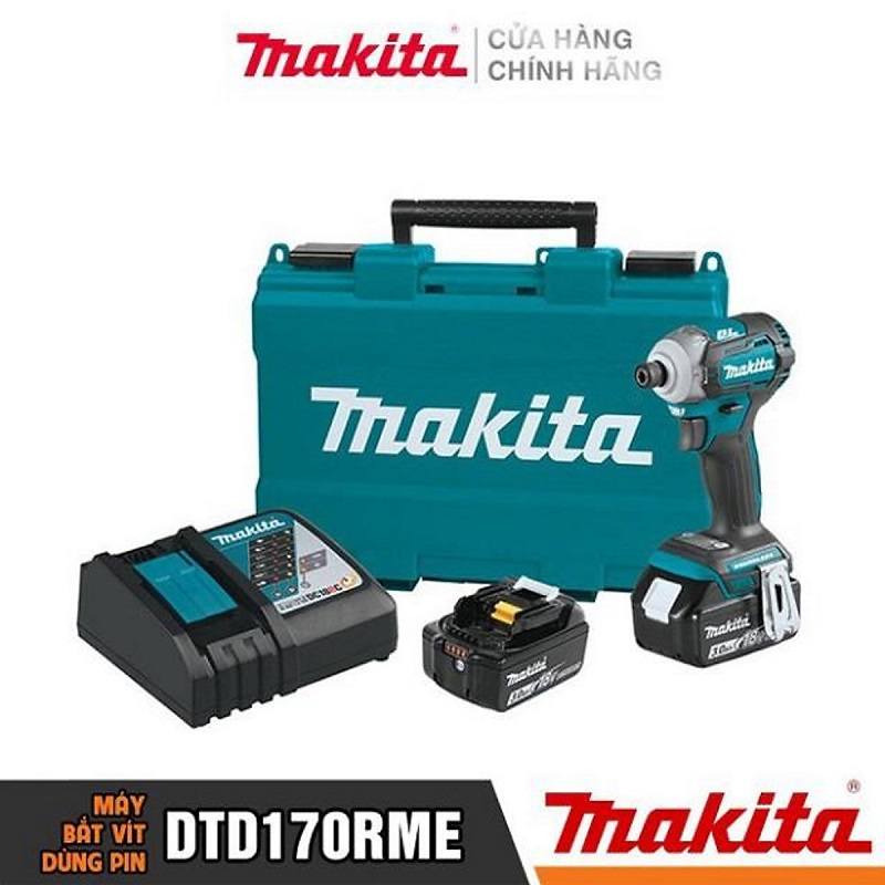 Thiết kế thông minh của máy bắn vít dùng pin Makita DTD170RME
