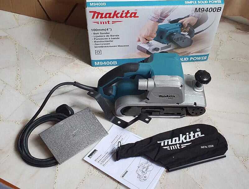 Bộ sản phẩm máy chà nhám Makita M9400B
