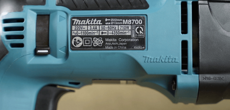 Máy khoan động lực Makita M8700B chính hãng