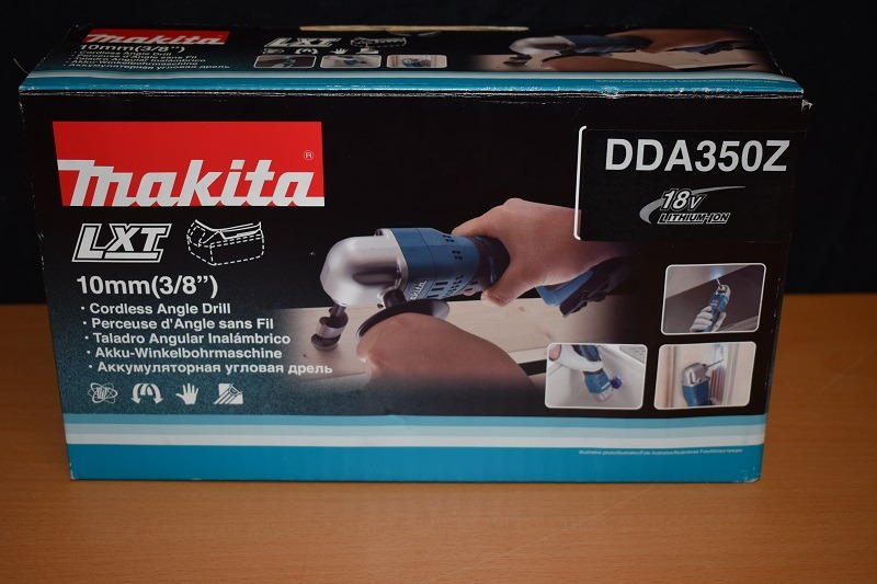 Máy khoan góc dùng pin Makita DDA350Z có thiết kế hiện đại và rất nhỏ gọn
