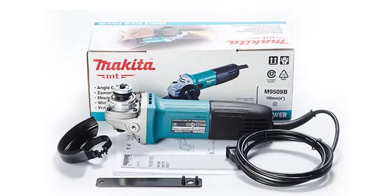 Bộ sản phẩm máy mài góc Makita M9509B