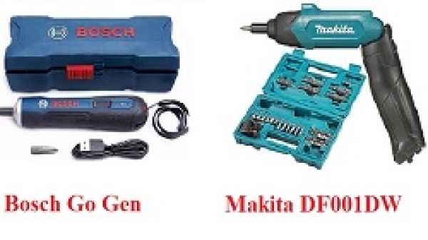 So sánh máy bắn vít Makita DF001DW vs Bosch Go loại nào tốt hơn?