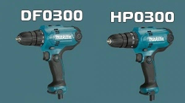 So sánh máy khoan Makita DF0300 vs HP0300 nên mua loại nào?